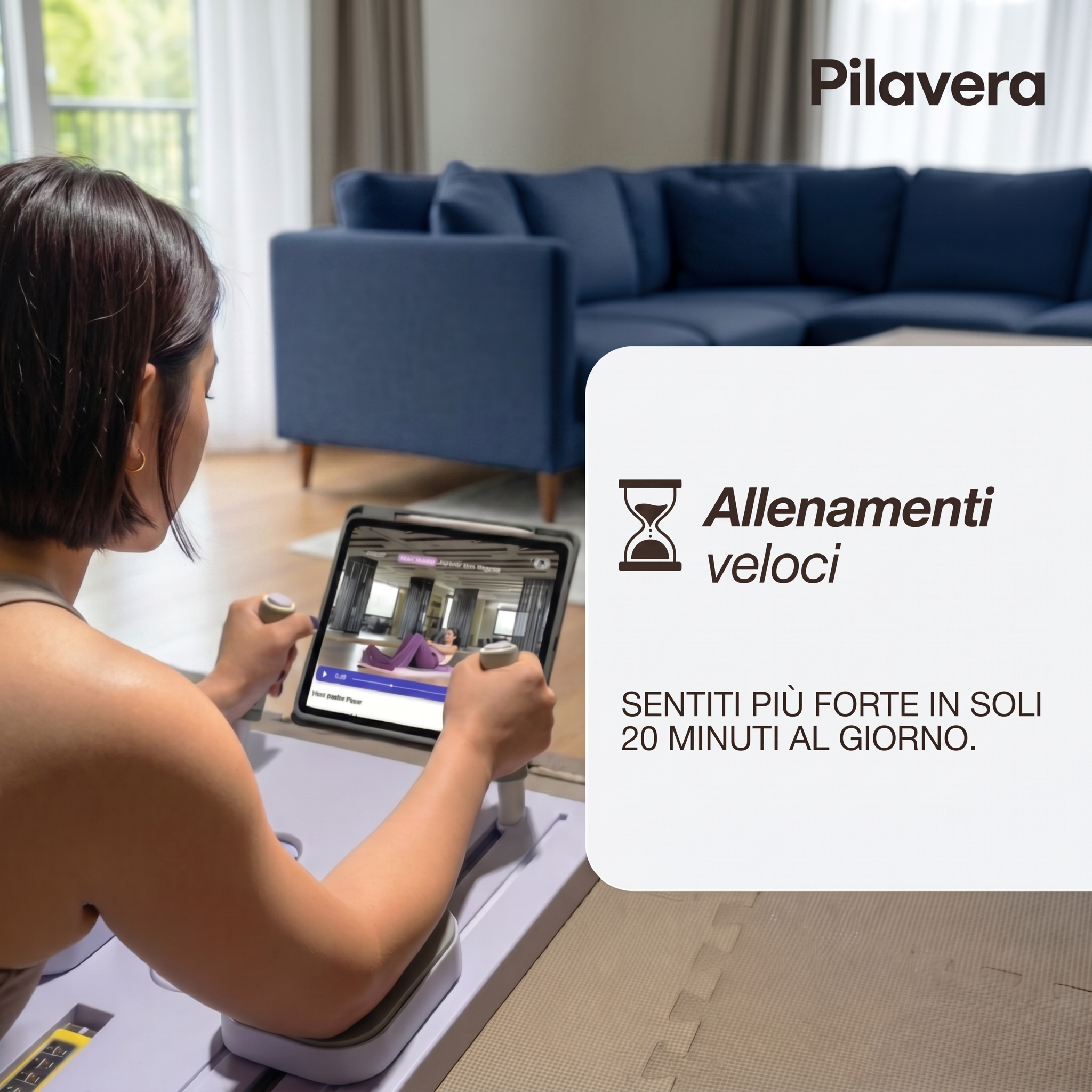 Pilavera Reformer Board™ - Tavola Pilates Reformer da Casa
