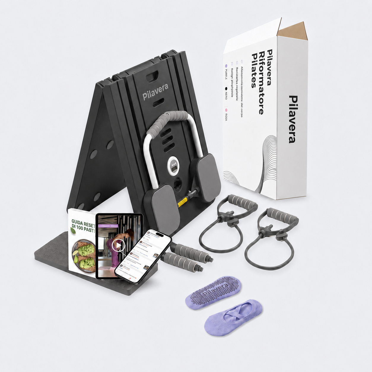 Pilavera Reformer Board™ - Tavola Pilates Reformer da Casa